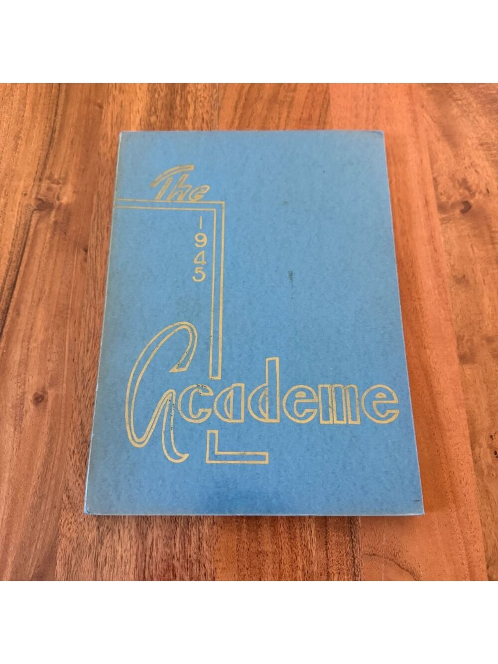 1945 Academy High School Yearbook Erie PA Academe WWII Era Annual
